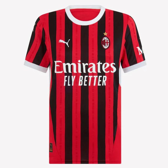 Camiseta AC Milan Primera Equipación Mujer 2024/2025